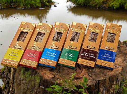 Sahumerios Palo Santo Buena Onda Aromanza Palo Santo / Super Palo Santo