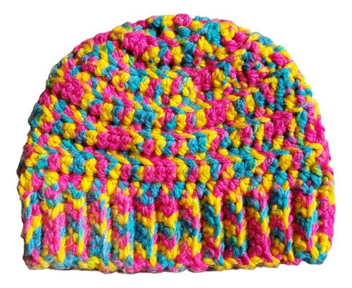 Gorro Lana Crochet 