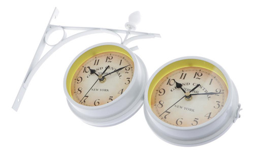 Reloj De Pared De Dos Cara, Reloj De Pared Con Blanco