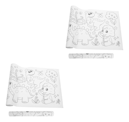 4 Rollos De Papel Para Dibujar Grafiti Para Niños Y Niños