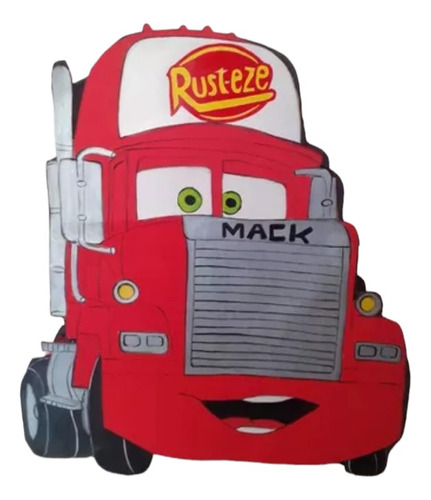 Piñata Mack Rayo Mc Queen Cars 