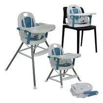 Comprar Silla Comer Para Bebé Avanti Anfi Plegable Bandeja Color Azul