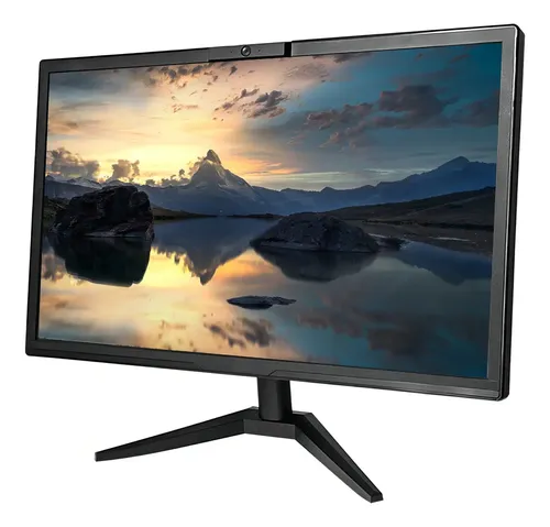 Monitor 21,5 Brx Led Com Webcam Hdmi Vga Resolução 1920x1080 Preto