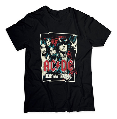 Remera Acdc Highway To Hell