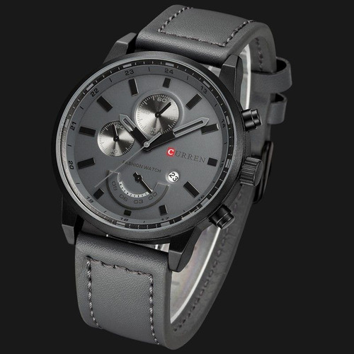 Relógio Curren Masculino De Luxo 8217