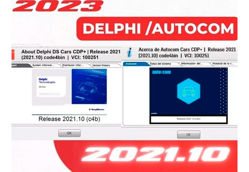 Atualização Scanner Autocom 2023 Versão 2021.10