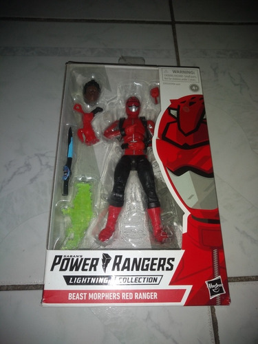Power Rangers Lightning Collection Beast Morphers Red Ranger