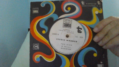 Compacto  Stevie  Wonder All In Love  Is  Fair