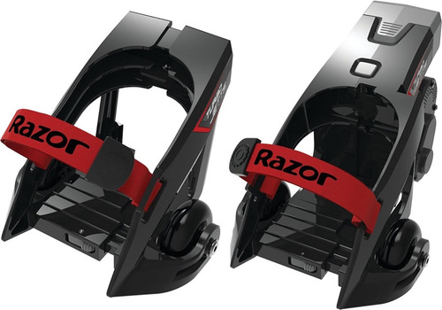 Razor Turbo Jetts - Ruedas De Tacón Eléctrico, Color Rojo