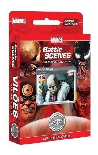 Battle Scenes - Universo Marvel Deck Vilões - Rei Do Crime