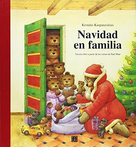 Navidad En Familia, De Kasparavicius. Editorial Fondo De Cultura Económica, Tapa Blanda En Español