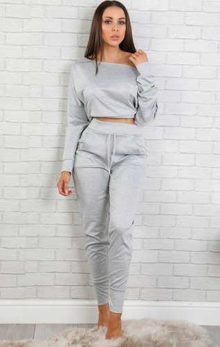 Conjunto Mujer  Buzo Afranelado Jogger  