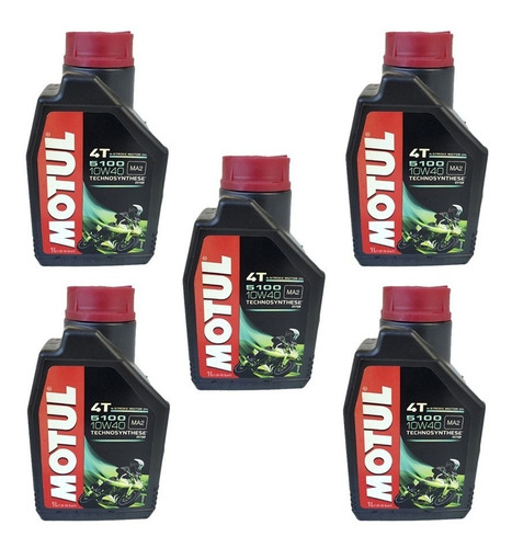 Oleo Motor 10w40 Motul 5100 Semi Sintetico 5litros