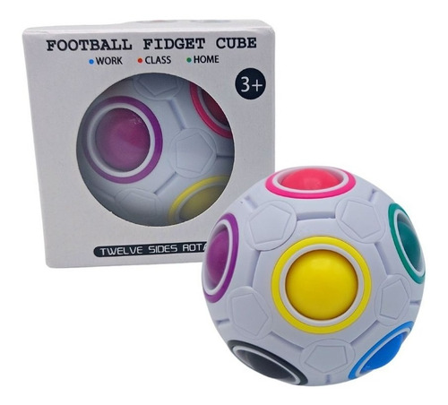 Imagen 2 de 10 de Pelota Mágica Bola A De 7cm Puzzle Rompecabezas