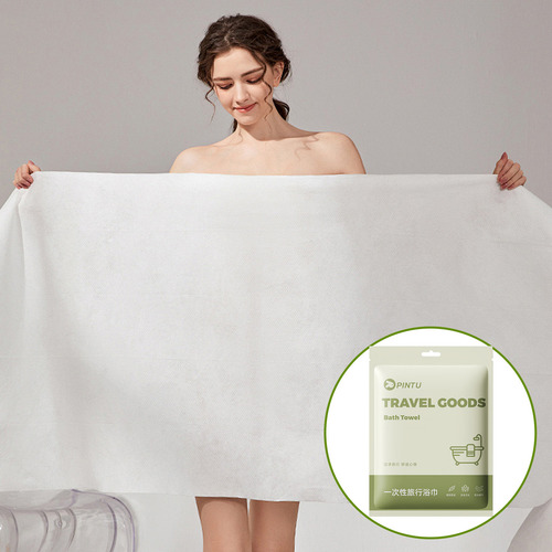 Toalla De Baño De Viaje Desechable, Portátil, Engrosada Y Ag