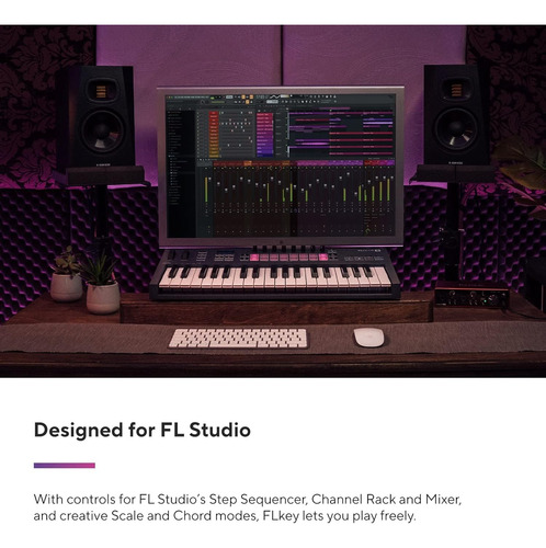 Teclado Midi Novation Flkey 37 - Integración Perfecta Con