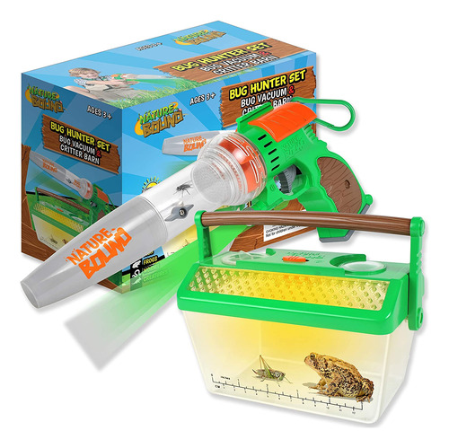 Aspiradora Bug Catcher Con Estuche Light Up Critter Hab...