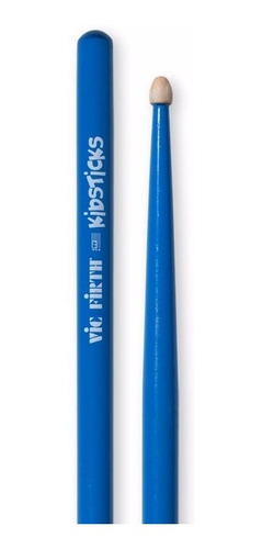 Baquetas Palillos Vic Firth Kids Niños Punta De Madera Azul