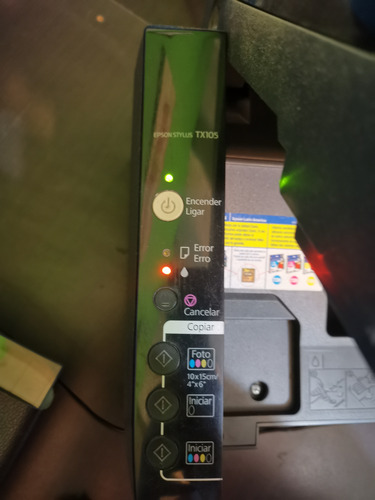 Impresora Epson Tx105 Usada Para Reparar O Repuestos Negro (Usado)