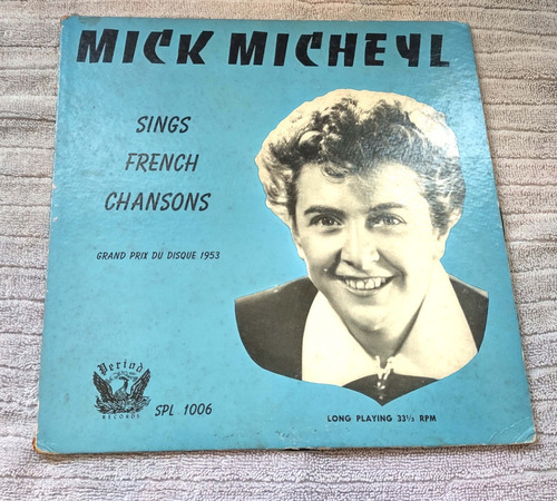 Lp 10 Pol Mick Micheyl Sings French Chansons 1954 Usa Vg++
