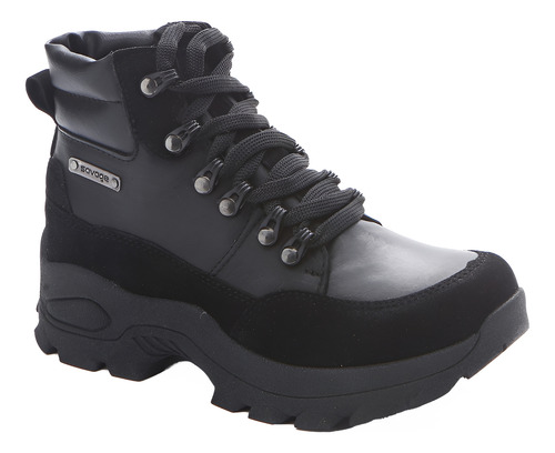 Borcegos Atrani Savage De Mujer Jovis-161 Negro Moda
