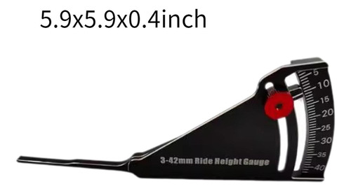 Medidor De Altura De Conducción Para Coche Rc De Aluminio,