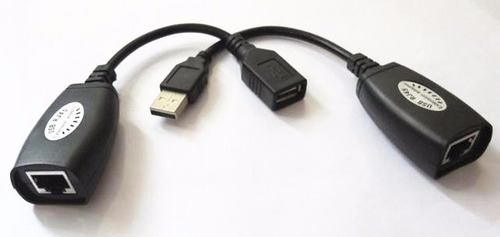 Cable Extensor Usb Por Cable De Red Rj45 Hasta 50 Metros