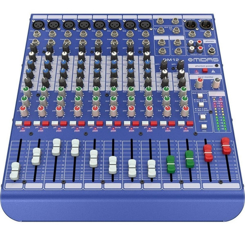 Consola Mixer 12 Canales Midas Dm12 