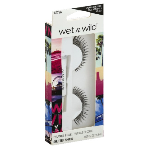 Par De Pestañas Wet N Wild Original Con Adhesivo Nuevo