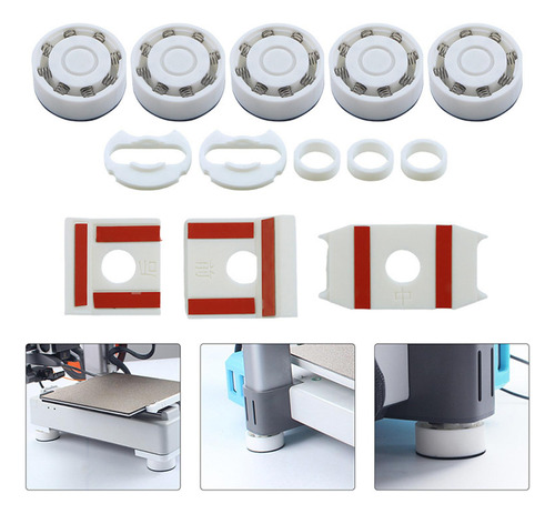 Pads De Pies Anti Vibración, Reemplazo De Accesorios De