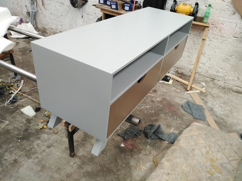 Mesa Para Tv Pantalla Nórdica, Centro De Entretenimiento