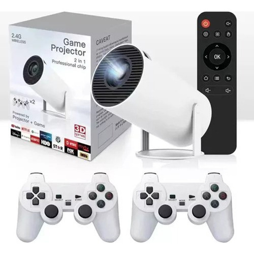 Proyector Profesional 4k Hd Android 11 Wifi6+juegos Variados