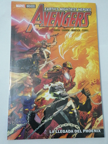 La Llegada Del Phoenix. Marvel Básicos, The Avengers, Smash