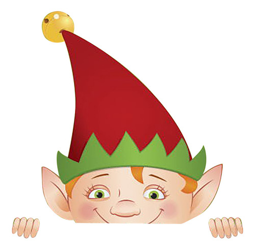 La Decoración Navideña Del Hogar Mira A Papá Noel, Adecuado