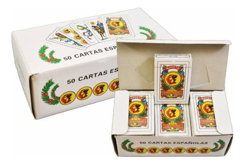 Cartas Españolas Naipe Españoles Caja Cerrada X12 Unidades