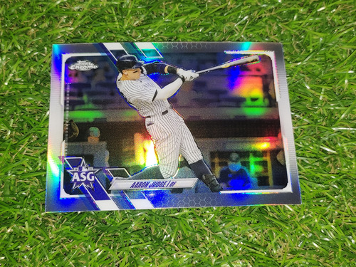 Cv Aaron Judge Refractor 2021 Topps Chrome All Star Game 