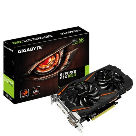 Placa Video Geforce Gigabyte Gtx 1060 3gb Ddr5 Gamer Gtx1060