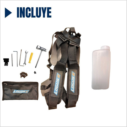 Imagen 3 de 9 de Kit Motosierra 52cc Y Desmalezadora 52cc - Logus + Extras