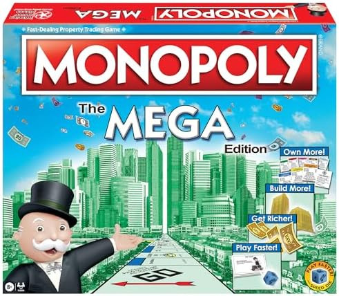 Monopoly The Mega Edition De Winning Moves Games Usa, Una Ve