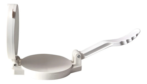Máquina Para Tortillas Prensa Tortillera Manual Resistente Plastico Circular 25 Cm Color Blanco Marca Yesh Market Modelo 65959