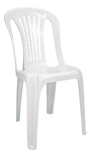 Kit 20 Cadeiras Plástica Bistrô Com Reforço Suporta 150kg