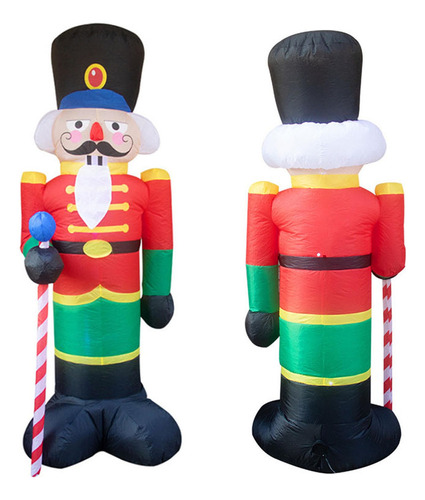 Soldado De Cascanueces Inflable De Navidad Soldado De Papá