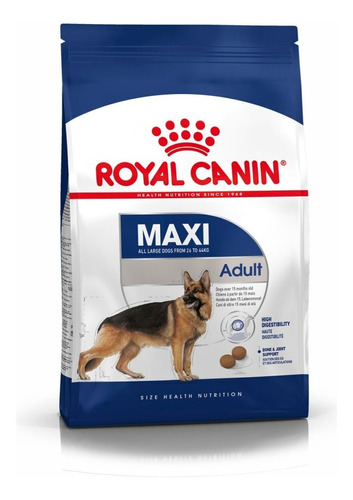 Mars Petcare Royal Canin Size Health Nutrition Maxi Adult perro 1 unidad 15kg