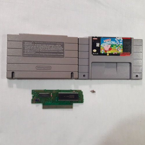 Kirby`s Avalanche Original De Super Nintendo (Usado)