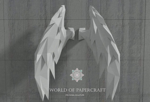 Alas Angel - Wings Paper Craft Papercraft Papel Pdf
