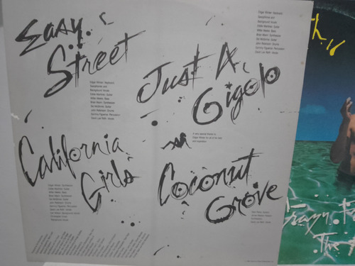 Lp David Lee Roth Crazy From The Heat Estandar (Usado)
