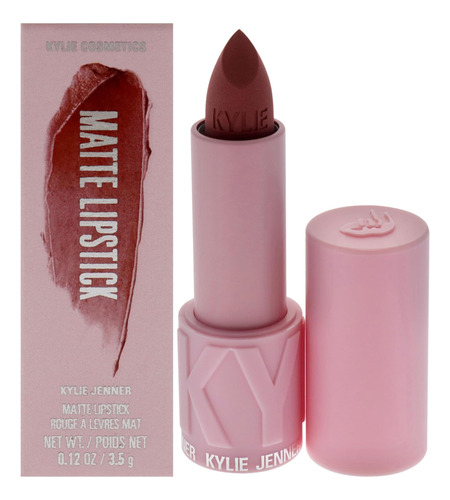 Lápiz Labial Mate Kylie Cosmetics - 808 Kylie Para Mujeres -