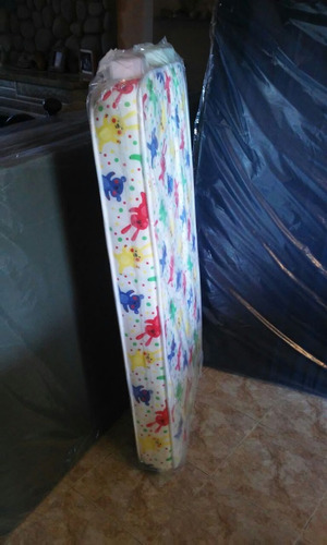 Colchón Infantil De Cuna 100x70x12 Marca Taurus Matelaseado