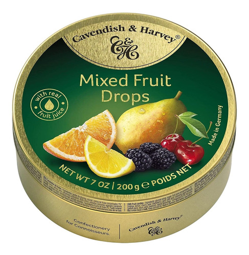 Bala Cavendish & Harvey Mixed Fruits Drops 200g