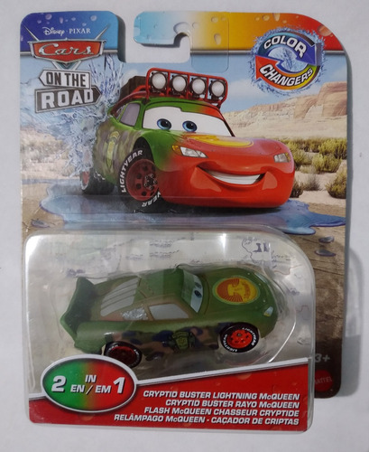 Disney Pixar Cars Mcqueen Criptas Color Changers